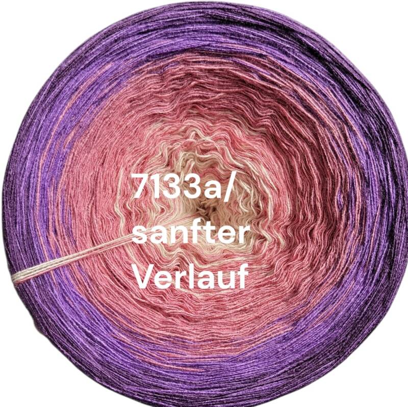 Blütenzauber - Anemone 2025 - 7133 - Bobbel mit Farbverlauf - 3, 4 oder 5 Fäden, auch als Pullover- oder Decken Set