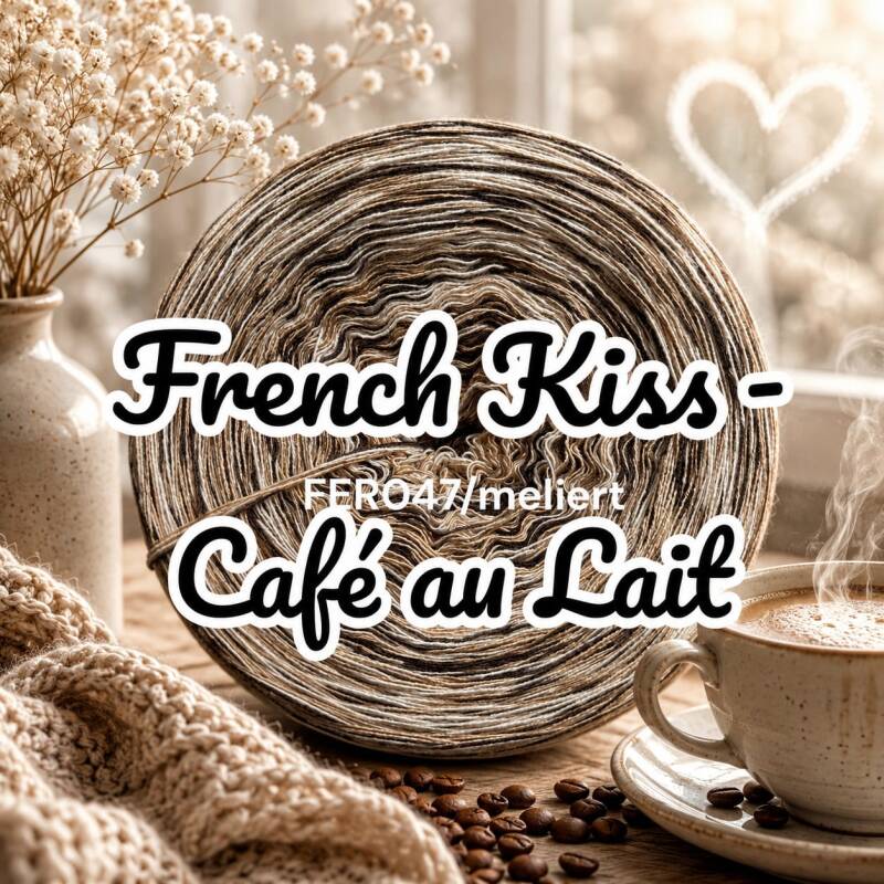 French Kiss-Café au Lait - FER047 - 4 Fäden