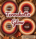 Kalahari - Terracotta Glow - 7240 - Bobbel mit Farbverlauf - 3, 4 oder 5 Fäden, auch als Pullover- oder Decken Set