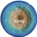 Winter / Eis / Schnee - Arktis - 7066 - Bobbel mit Farbverlauf - 3, 4 oder 5 Fäden, auch als Pullover- oder Decken Set