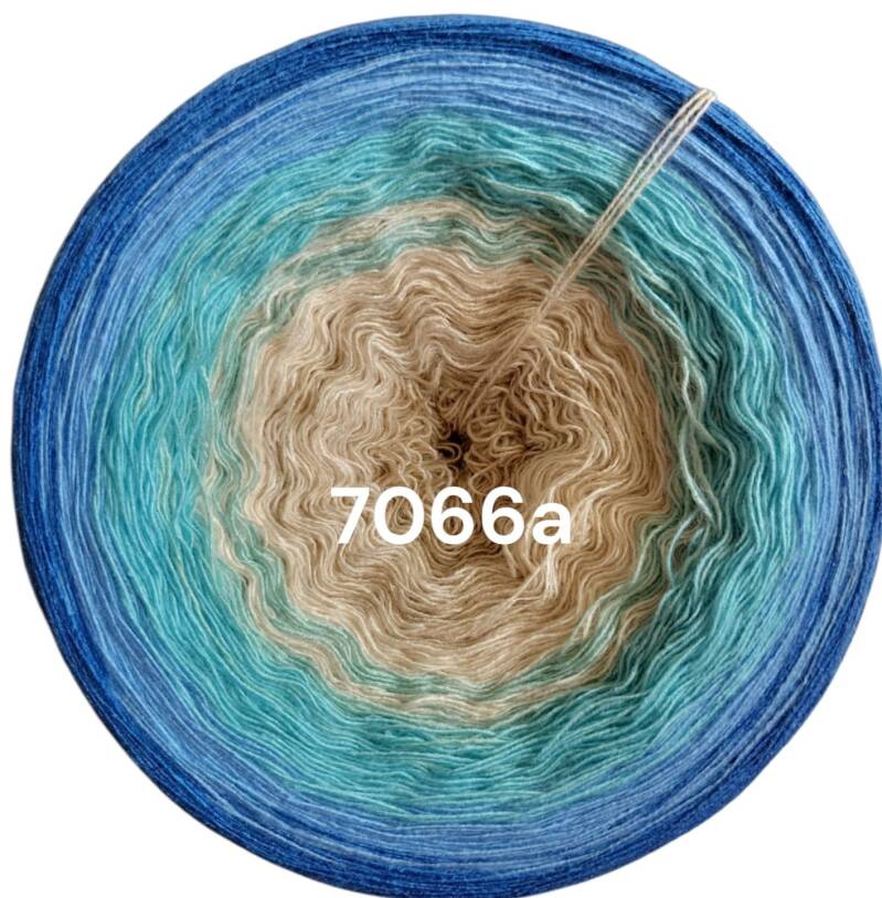 Winter / Eis / Schnee - Arktis - 7066 - Bobbel mit Farbverlauf - 3, 4 oder 5 Fäden, auch als Pullover- oder Decken Set
