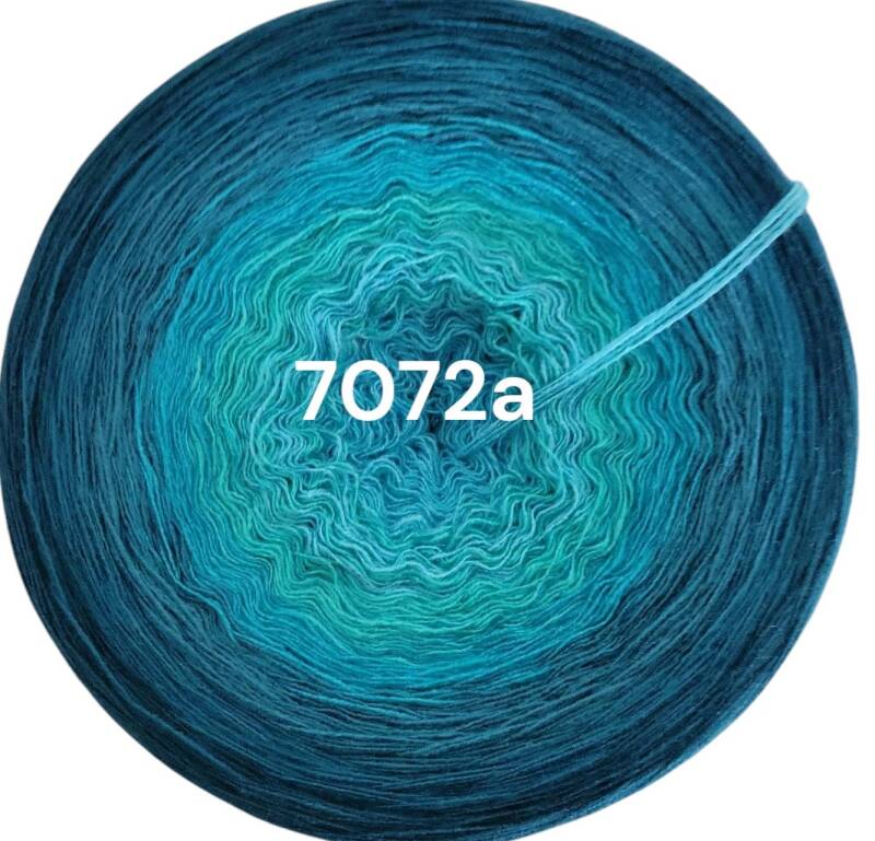 Küste & Meer - Blue flame 2025 - 7072 - Bobbel mit Farbverlauf - 3, 4 oder 5 Fäden, auch als Pullover- oder Decken Set