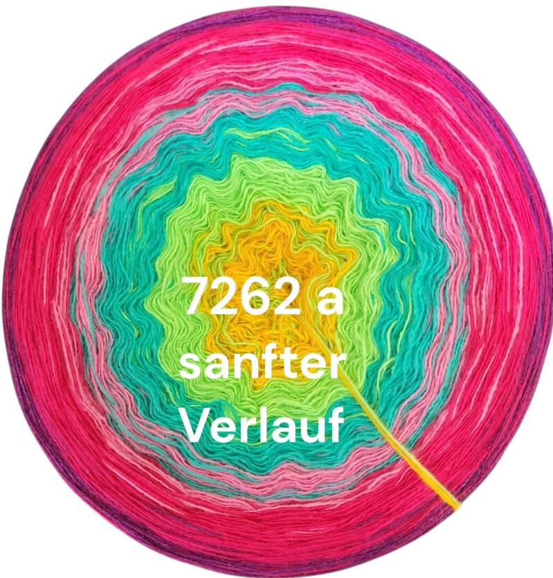Polarlicht - Polarlichter 2026 - 7262 - Bobbel mit Farbverlauf - 3, 4 oder 5 Fäden, auch als Pullover- oder Decken Set