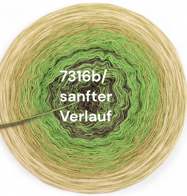 Inseln / Urlaub / Reiseorte - Brasilien - 7316 - Bobbel mit Farbverlauf - 3, 4 oder 5 Fäden, auch als Pullover- oder Decken Set