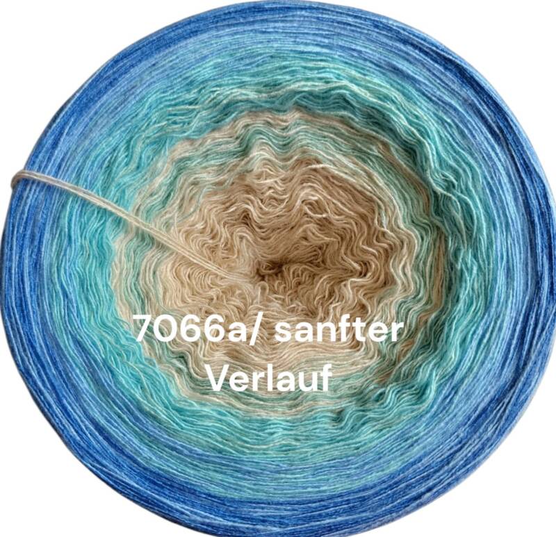 Winter / Eis / Schnee - Arktis - 7066 - Bobbel mit Farbverlauf - 3, 4 oder 5 Fäden, auch als Pullover- oder Decken Set