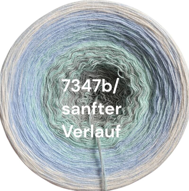 Over the Rainbow - 7347 - Bobbel mit Farbverlauf - 3, 4 oder 5 Fäden, auch als Pullover- oder Decken Set