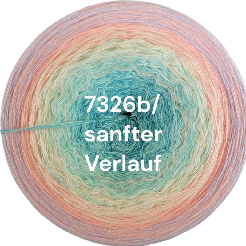 Fantasy & Zauberwelten - Unicorn - 7326 - Bobbel mit Farbverlauf - 3, 4 oder 5 Fäden, auch als Pullover- oder Decken Set