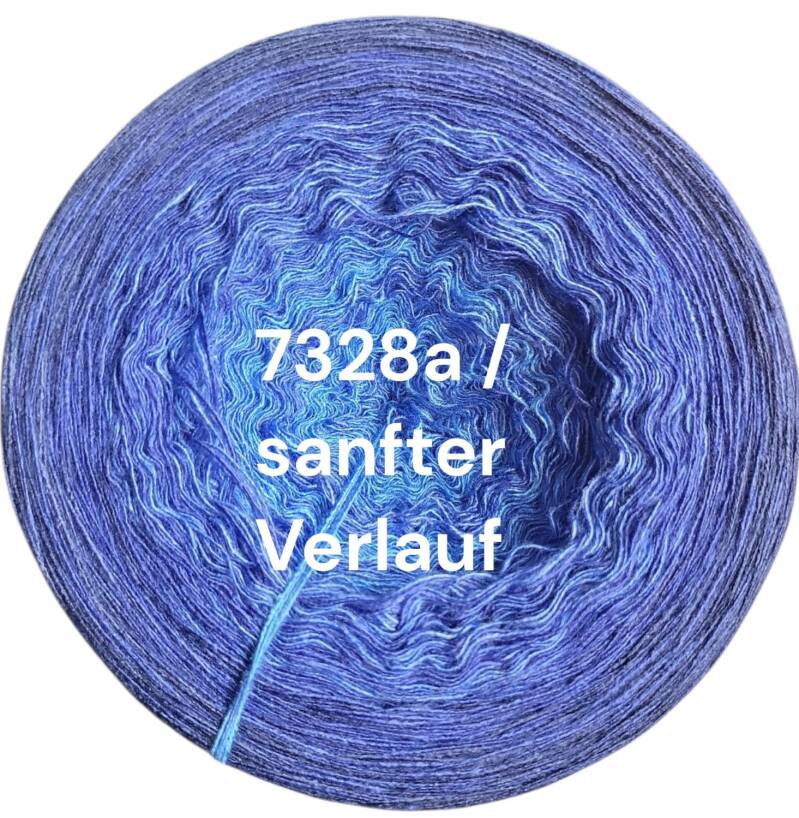 Küste & Meer - Atlantik - 7328 - Bobbel mit Farbverlauf - 3, 4 oder 5 Fäden, auch als Pullover- oder Decken Set