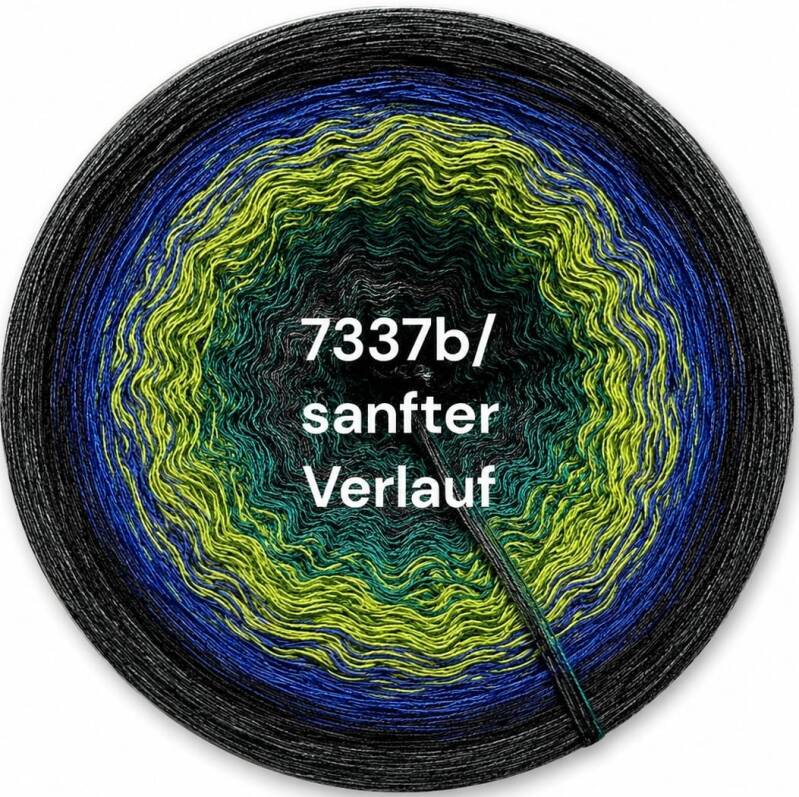 Dream on - Dark Matrix - 7337 - Bobbel mit Farbverlauf - 3, 4 oder 5 Fäden, auch als Pullover- oder Decken Set