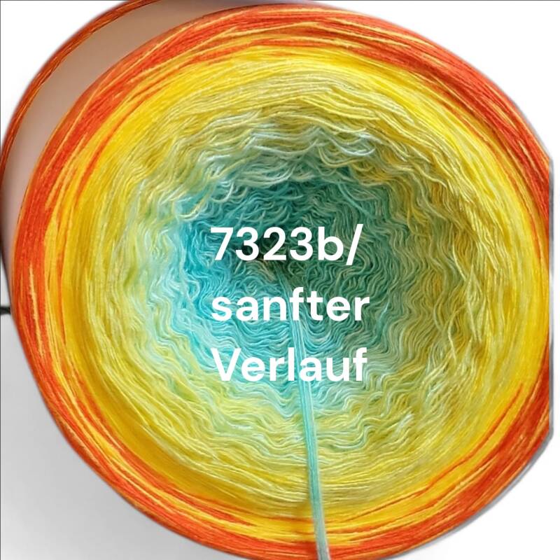 Malibu - Caipirinha - 7323 - Bobbel mit Farbverlauf - 3, 4 oder 5 Fäden, auch als Pullover- oder Decken Set