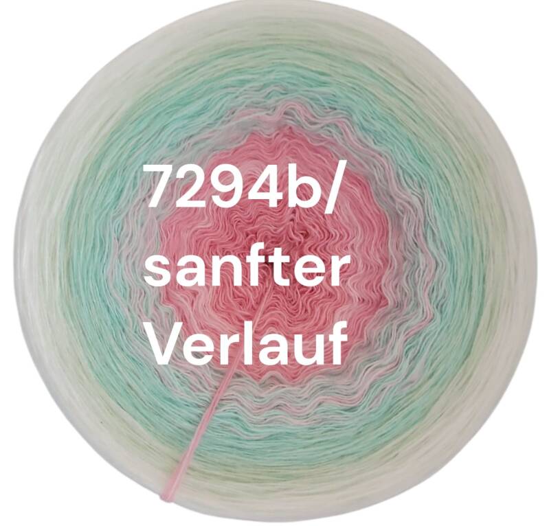 Blütenregen - 7294 - Bobbel mit Farbverlauf - 3, 4 oder 5 Fäden, auch als Pullover- oder Decken Set