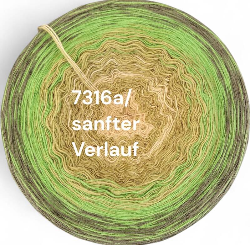 Inseln / Urlaub / Reiseorte - Brasilien - 7316 - Bobbel mit Farbverlauf - 3, 4 oder 5 Fäden, auch als Pullover- oder Decken Set