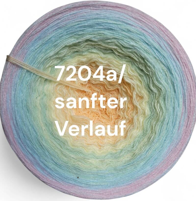 Regenbogenland - Soft rainbow 2026 - 7204 - Bobbel mit Farbverlauf - 3, 4 oder 5 Fäden, auch als Pullover- oder Decken Set