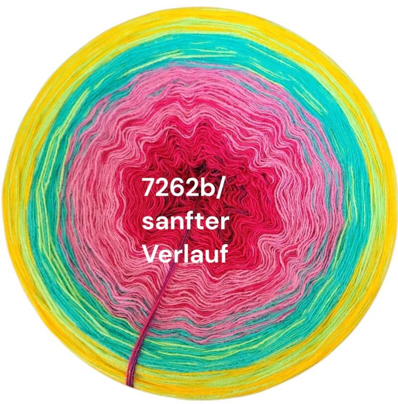 Polarlicht - Polarlichter 2026 - 7262 - Bobbel mit Farbverlauf - 3, 4 oder 5 Fäden, auch als Pullover- oder Decken Set