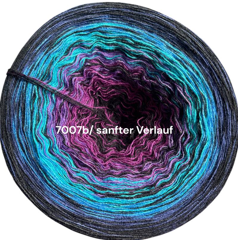 Sterne / Nacht / Weltall - Starlight 2.0 - 7007 - Bobbel,  Pullover- oder Deckenset mit Farbverlauf - 3, 4 oder 5 Fäden