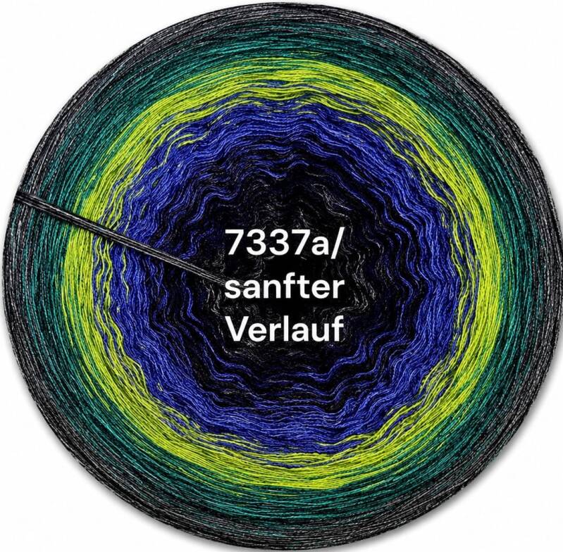 Dream on - Dark Matrix - 7337 - Bobbel mit Farbverlauf - 3, 4 oder 5 Fäden, auch als Pullover- oder Decken Set