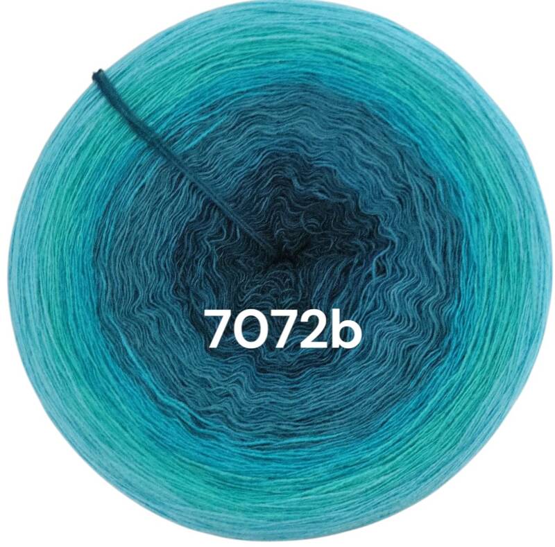 Küste & Meer - Blue flame 2025 - 7072 - Bobbel mit Farbverlauf - 3, 4 oder 5 Fäden, auch als Pullover- oder Decken Set