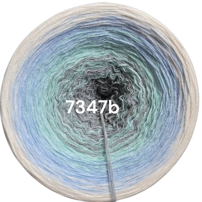 Over the Rainbow - 7347 - Bobbel mit Farbverlauf - 3, 4 oder 5 Fäden, auch als Pullover- oder Decken Set
