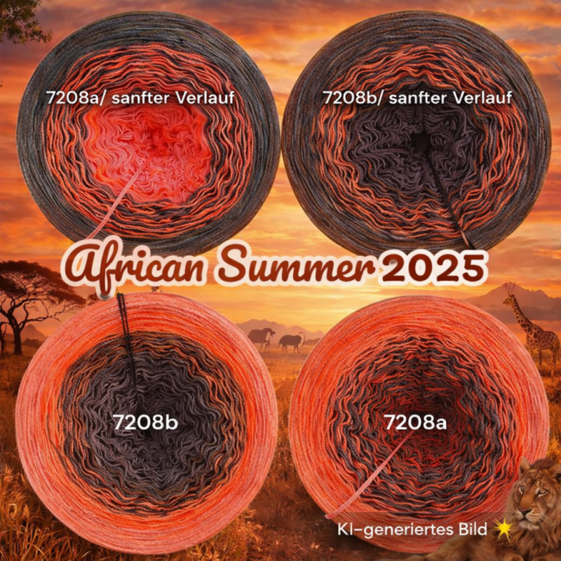 Kalahari - African Summer 2025 - 7208 - Bobbel mit Farbverlauf