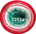 Advent & Weihnachten - Weihnachtsstern - 7253 - Bobbel mit Farbverlauf - 3, 4 oder 5 Fäden, auch als Pullover- oder Decken Set