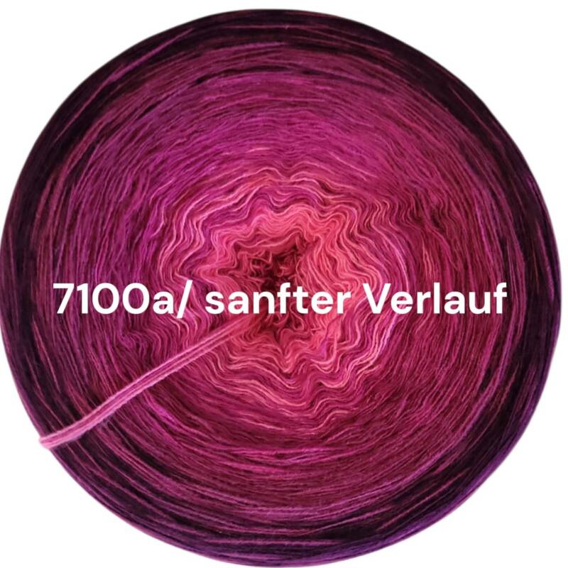 Magenta Magic - 7100 - Bobbel mit Farbverlauf - 3, 4 oder 5 Fäden, auch als Pullover- oder Decken Set