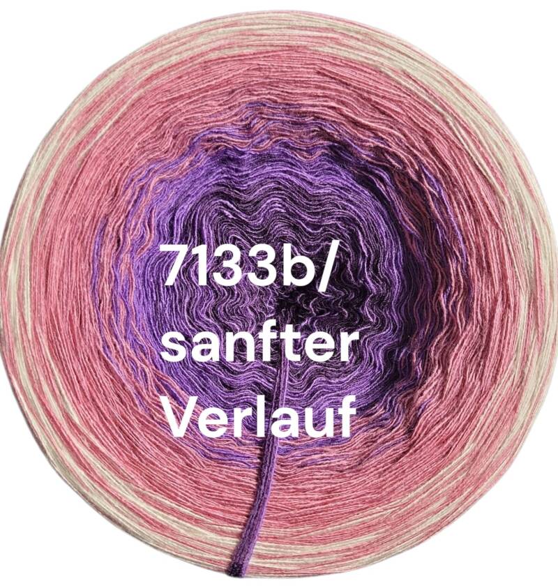 Blütenzauber - Anemone 2025 - 7133 - Bobbel mit Farbverlauf - 3, 4 oder 5 Fäden, auch als Pullover- oder Decken Set