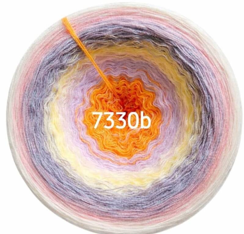 Hoppedopser - Pastellwirbel - 7330 - Bobbel mit Farbverlauf - 3, 4 oder 5 Fäden, auch als Pullover- oder Decken Set