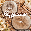 Schokolade / Kaffee / Süßes - Cappuccino - 7227 - Bobbel oder Pulloverset mit Farbverlauf - 4 Fäden