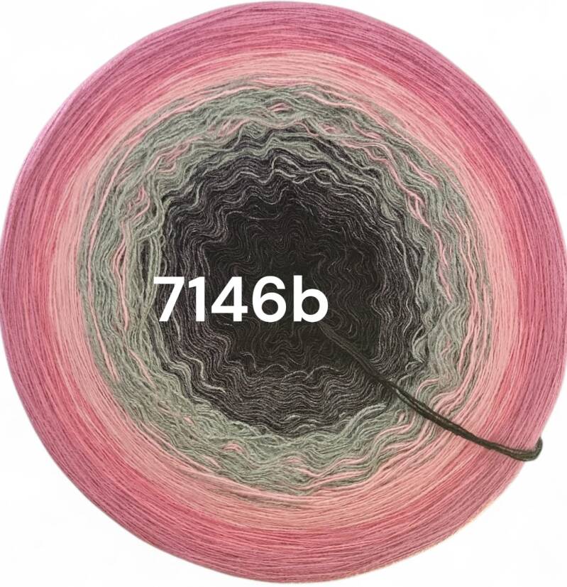 Blütenzauber - Petunia - 7146 - Bobbel mit Farbverlauf - 3, 4 oder 5 Fäden, auch als Pullover- oder Decken Set
