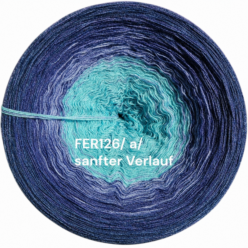 Kimono - Origami - FER126 - Bobbel mit Farbverlauf - 3, 4 oder 5 Fäden, auch als Pullover- oder Decken Set