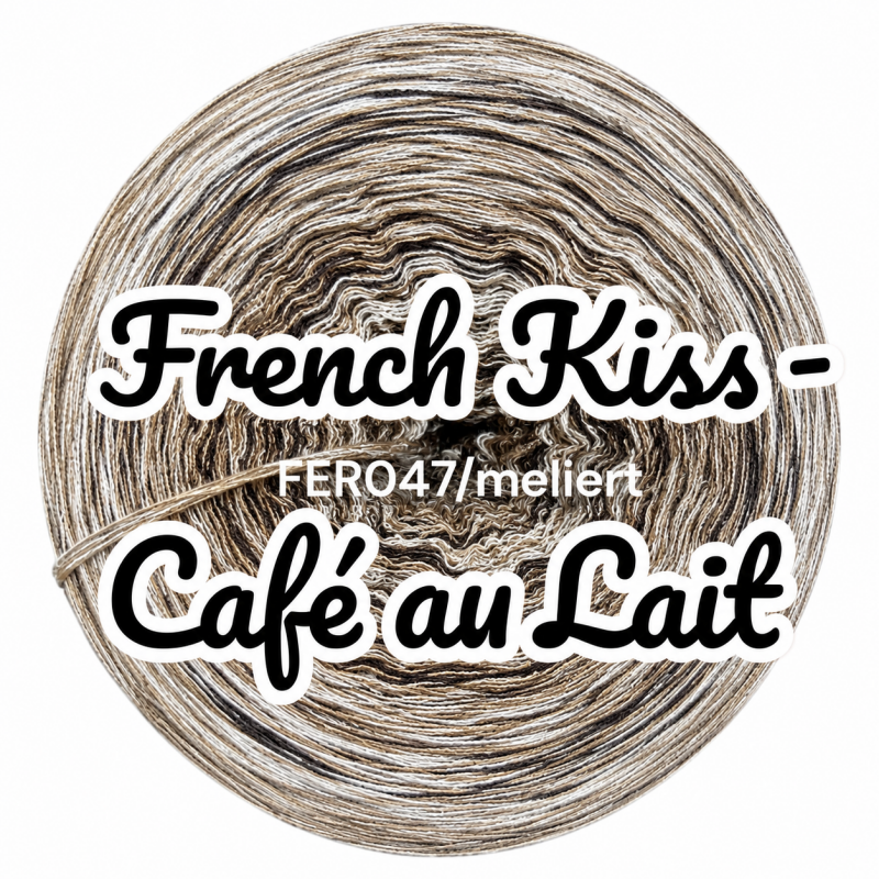 French Kiss-Café au Lait - FER047 - 4 Fäden