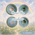 Over the Rainbow - 7347 - Bobbel mit Farbverlauf - 3, 4 oder 5 Fäden, auch als Pullover- oder Decken Set