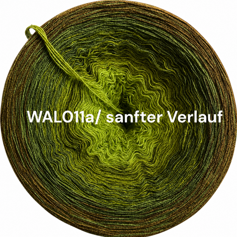 Fantasy & Zauberwelten - Kleines Moormonster - WAL011 - Bobbel mit Farbverlauf - 3, 4 oder 5 Fäden, auch als Pullover- oder Decken Set