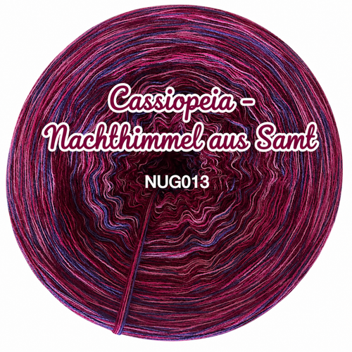 Cassiopeia - Nachthimmel aus Samt - NUG013 - 4 Fäden