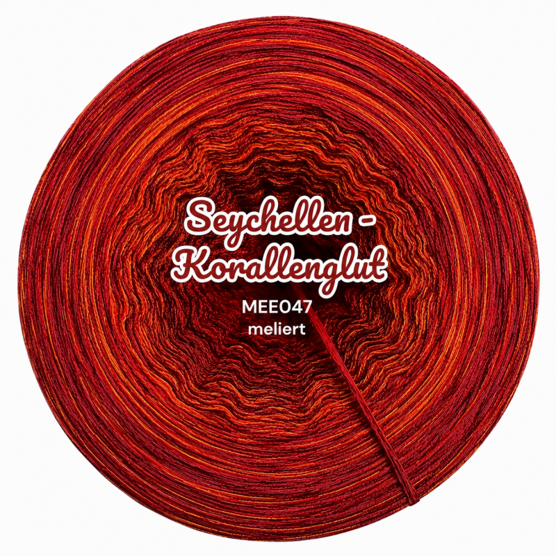 Seychellen - Korallenglut - MEE047 - 4 Fäden