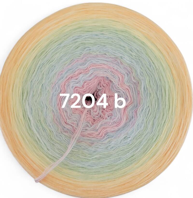 Regenbogenland - Soft rainbow 2026 - 7204 - Bobbel mit Farbverlauf - 3, 4 oder 5 Fäden, auch als Pullover- oder Decken Set