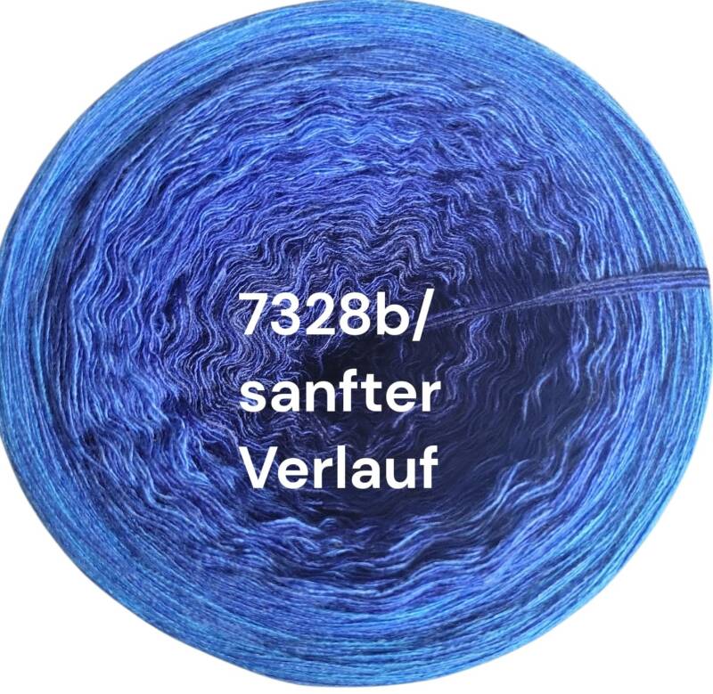 Küste & Meer - Atlantik - 7328 - Bobbel mit Farbverlauf - 3, 4 oder 5 Fäden, auch als Pullover- oder Decken Set