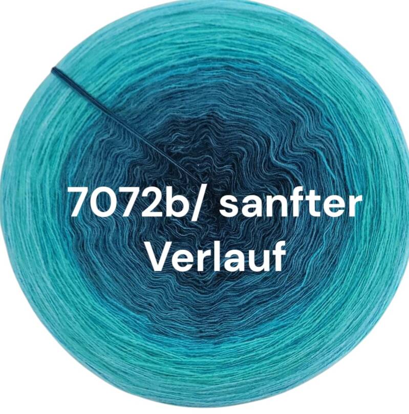 Küste & Meer - Blue flame 2025 - 7072 - Bobbel mit Farbverlauf - 3, 4 oder 5 Fäden, auch als Pullover- oder Decken Set