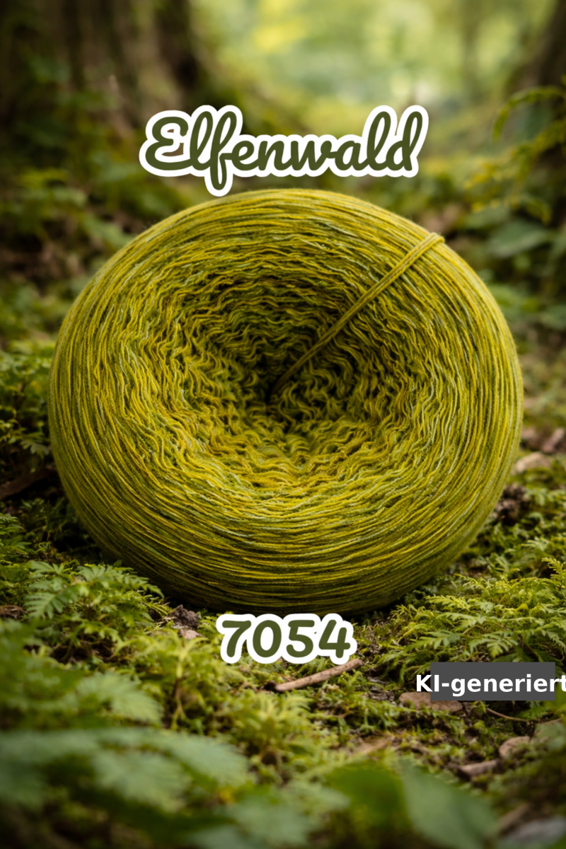 Fantasy & Zauberwelten - Elfenwald - 7054 - 4 Fäden