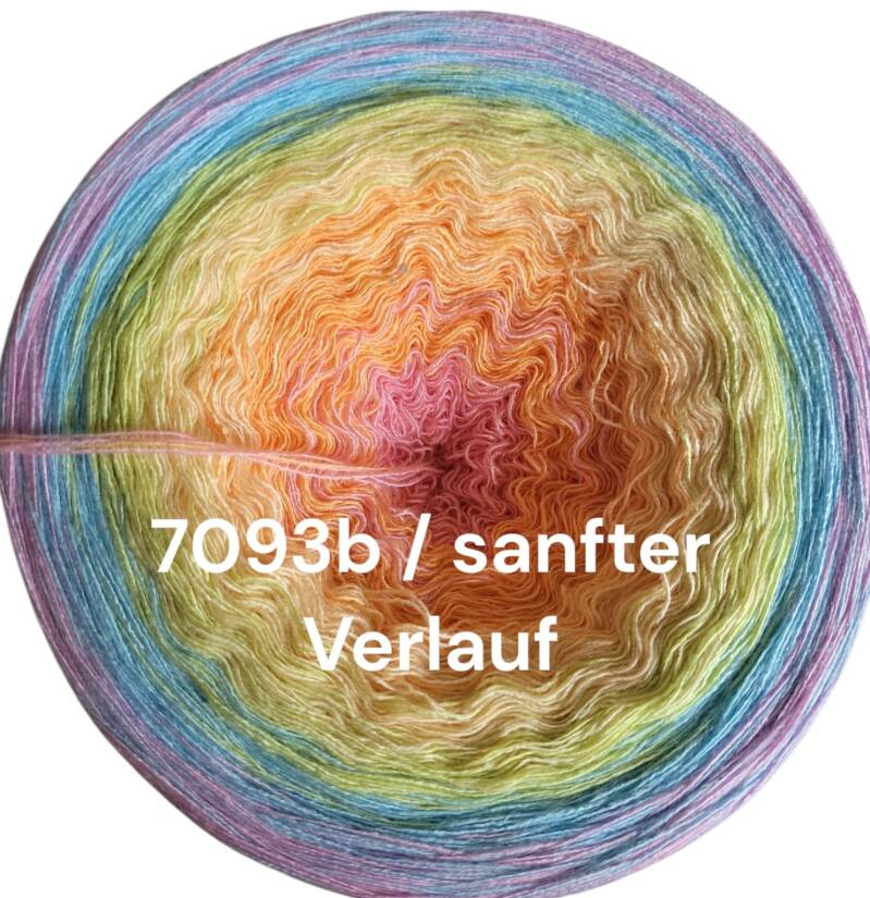 Frühlingserwachen - Frühlingswiese 2025 - 7093 - Bobbel mit Farbverlauf - 3, 4 oder 5 Fäden, auch als Pullover- oder Decken Set