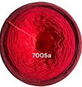 Rosen - Red Rose 2024 -7005  - Bobbel mit Farbverlauf - 3, 4 oder 5 Fäden, auch als Pullover- oder Decken Set