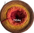 Sonne / Licht - Sonnenbraut 2024 - 7104 - Bobbel mit Farbverlauf - 3, 4 oder 5 Fäden, auch als Pullover- oder Decken Set
