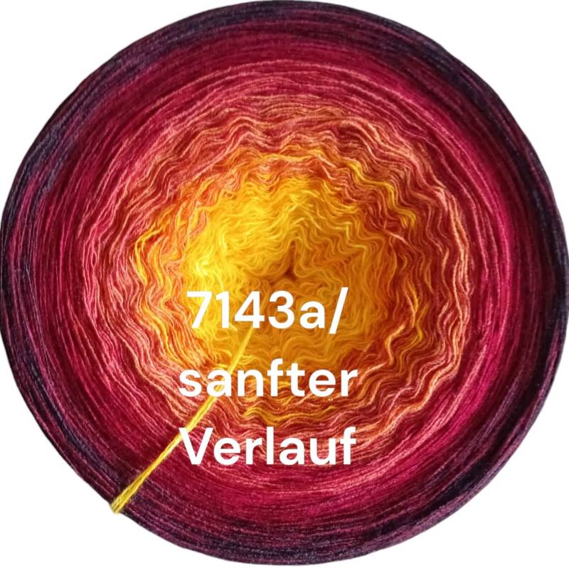 Höllenfeuer - Fire 2024 - 7143 - Bobbel, Pullover- oder Deckenset mit Farbverlauf - 3, 4 oder 5 Fäden