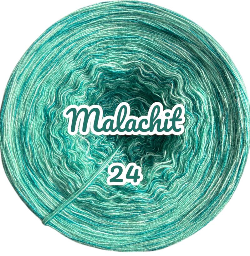 Edelsteine - Malachit - 7061 - 4 Fäden