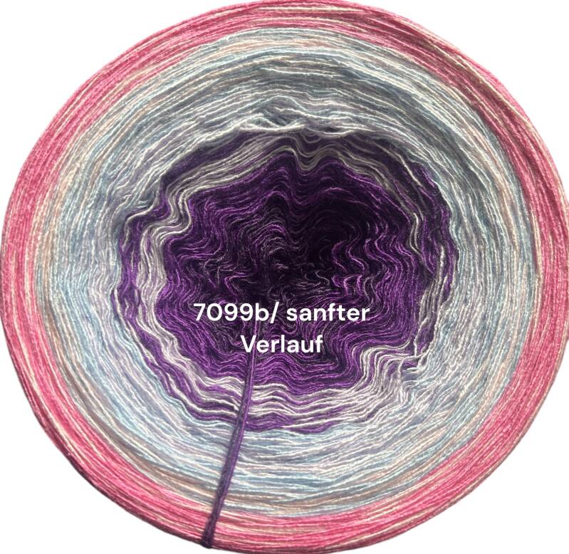 Kalahari - Rose of Jericho - 7099 - Bobbel mit Farbverlauf - 3, 4 oder 5 Fäden, auch als Pullover- oder Decken Set
