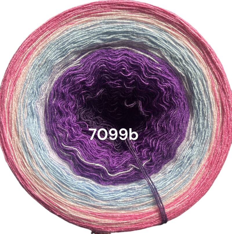 Kalahari - Rose of Jericho - 7099 - Bobbel mit Farbverlauf - 3, 4 oder 5 Fäden, auch als Pullover- oder Decken Set