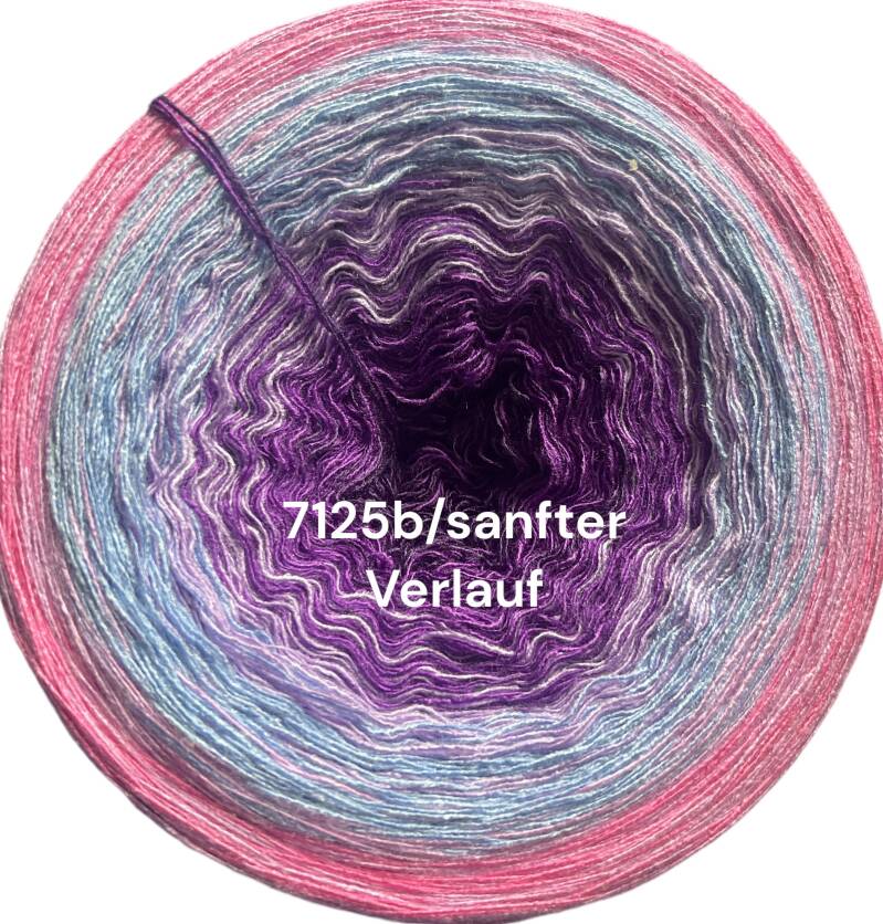 Sonne / Licht - Morgenlicht - 7125 - Bobbel mit Farbverlauf - 3, 4 oder 5 Fäden, auch als Pullover- oder Decken Set