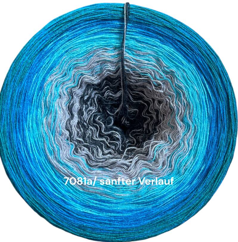 Edelsteine - Zirkon - 7081 - Bobbel mit Farbverlauf - 3, 4 oder 5 Fäden, auch als Pullover- oder Decken Set