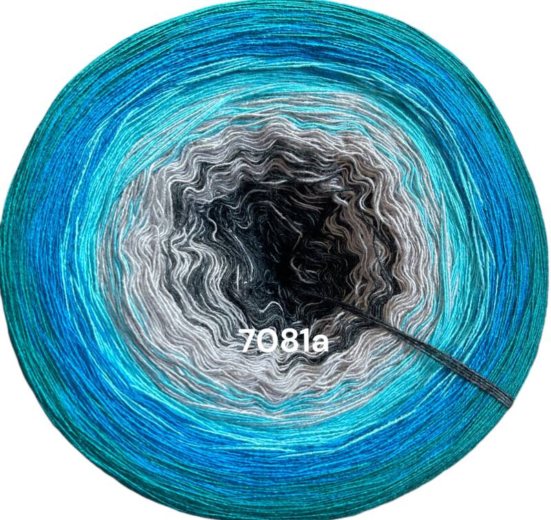 Edelsteine - Zirkon - 7081 - Bobbel mit Farbverlauf - 3, 4 oder 5 Fäden, auch als Pullover- oder Decken Set