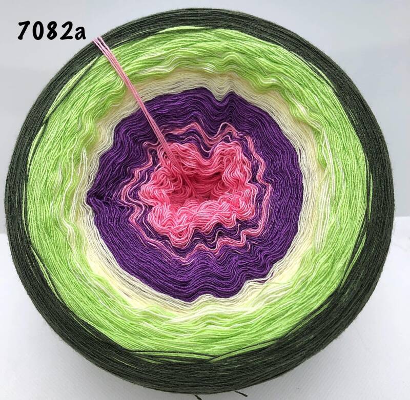 Blütenzauber - Seerose - 7082 - Bobbel mit Farbverlauf - 3, 4 oder 5 Fäden, auch als Pullover- oder Decken Set